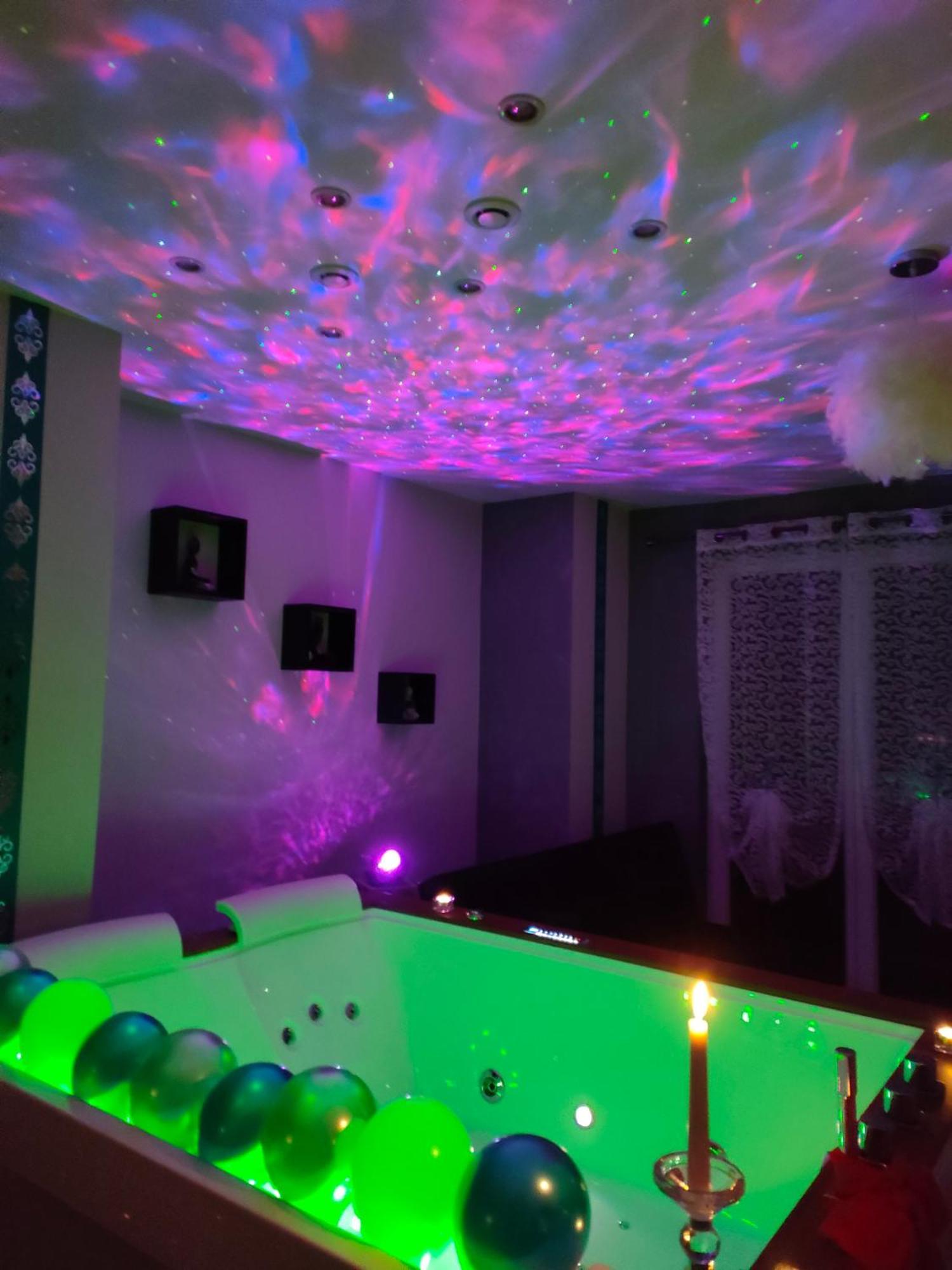 Loft Avec Baignoire Spa Lecrin Romantique Ochancourt Værelse billede